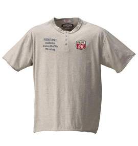大きいサイズ メンズ POSH BOY SPORT ヘンリーTシャツ(半袖)