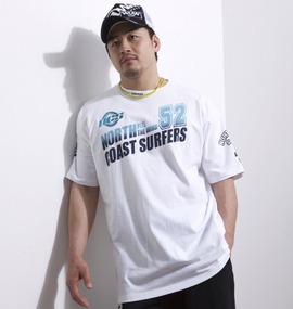 大きいサイズ メンズ NORTH COAST SURFERS (ノースコーストサーファーズ) Tシャツ(半袖)