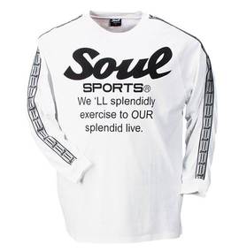大きいサイズ メンズ SOUL SPORTS (ソウルスポーツ) ラグランTシャツ