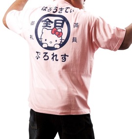 HELLO KITTY×全日本プロレス Tシャツ(半袖)