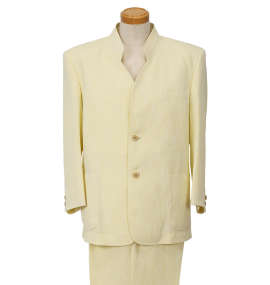 デザインシングル2ツ釦スーツ