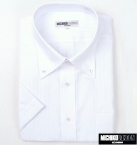 大きいサイズ メンズ MICHIKO LONDON KOSHINO (ミチコロンドンコシノ) ドゥエB.Dシャツ(半袖)
