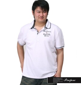 大きいサイズ メンズ Pincponc (ピンクポンク) ポロシャツ(半袖)