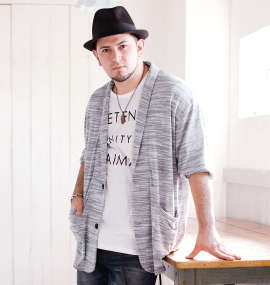 launching pad ショールカラージャケット+半袖UTシャツ