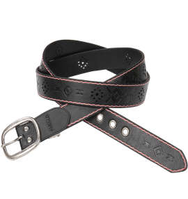 OUTDOOR PRODUCTS トライバル柄型押しベルト