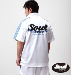 大きいサイズ メンズ SOUL SPORTS (ソウルスポーツ) ジャージセット(半袖)