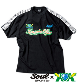大きいサイズ メンズ SOUL SPORTS×KENSUKE OFFICE (ソウルスポーツ) Tシャツ半袖