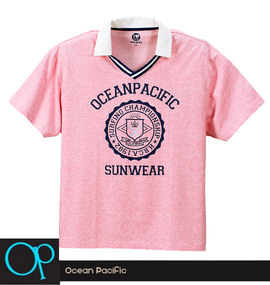 大きいサイズ メンズ OCEAN PACIFIC (オーシャンパシフィック) スキッパーシャツ(半袖)