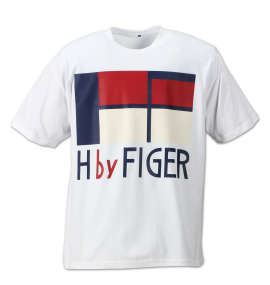 大きいサイズ メンズ H by FIGER (エイチバイフィガー) 半袖Tシャツ
