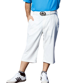 大きいサイズ メンズ adidas golf (アディダスゴルフ) サマーベンチレーションクロップパンツ