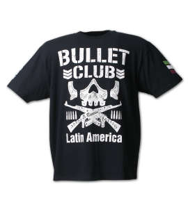 大きいサイズ メンズ 新日本プロレス (シンニホンプロレス) BULLET CLUBラテンアメリカ半袖Tシャツ