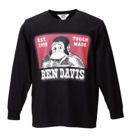 大きいサイズ メンズ BEN DAVIS (ベン デイビス) 長袖Tシャツ