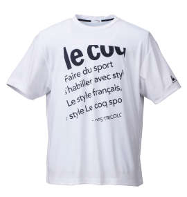 大きいサイズ メンズ LE COQ SPORTIF (ルコックスポルティフ) 半袖Tシャツ
