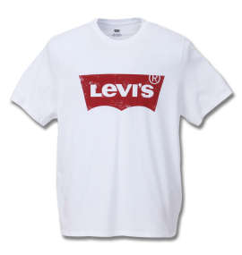 大きいサイズ メンズ Levi's (リーバイス) バットウィングロゴ半袖Tシャツ
