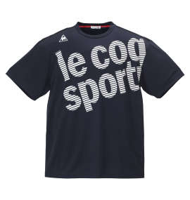 大きいサイズ メンズ LE COQ SPORTIF (ルコックスポルティフ) ソフトダブルメッシュ半袖Tシャツ