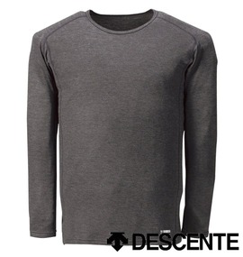大きいサイズ メンズ DESCENTE (デサント) クルーネックシャツ