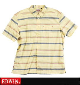 EDWIN XVボーダーシャツ(半袖)