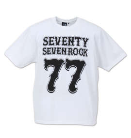 大きいサイズ メンズ SEVENTY SEVEN ROCK (セブンティセブンロック) 半袖Tシャツ
