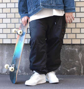 大きいサイズ メンズ OUTDOOR PRODUCTS (アウトドア プロダクツ) TCウェザー2WAYイージーカーゴパンツ