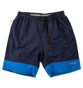 大きいサイズ メンズ OUTDOOR PRODUCTS (アウトドア プロダクツ) ナイロンバイカラークライミングハーフパンツ