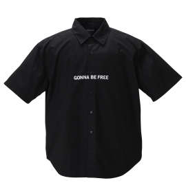 大きいサイズ メンズ MODISH GAZE (モディッシュガゼ) ブロード半袖シャツ