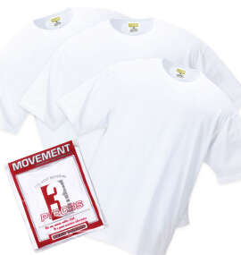 MANCHES クルーTシャツ3枚パック