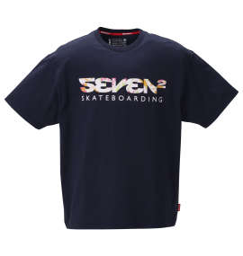 大きいサイズ メンズ SEVEN2 (セブンツー) 半袖Tシャツ