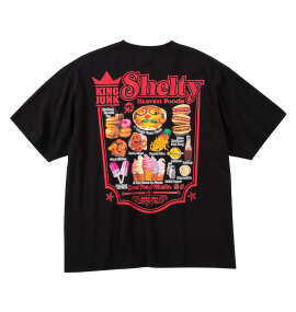 SHELTY&nbsp;天竺プリントポケット付半袖Tシャツ