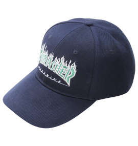 THRASHER FLAMEロゴ6Pキャップ