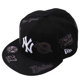 大きいサイズ メンズ NEW ERA (ニューエラ) 59FIFTY®ニューヨーク・ヤンキースNew York Yankees Alloverキャップ