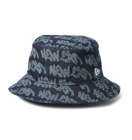 NEW ERA&nbsp;BUCKET01 LASER BURNOUT DENIMハット