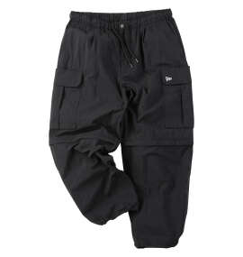大きいサイズ メンズ NEW ERA (ニューエラ) デチャッタブルナイロンカーゴパンツ
