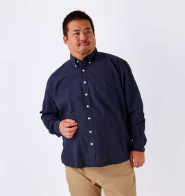 Mc.S.P 麻混ハイブリットB.D長袖シャツ