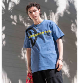 大きいサイズ メンズ RealBvoice (リアルビーボイス) WATERMAN SPIRT TYPE S半袖Tシャツ