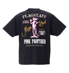 大きいサイズ メンズ PINK PANTHER×FLAGSTAFF (フラッグスタッフ) ピンクパンサー半袖Tシャツ