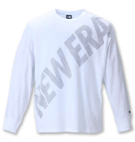 大きいサイズ メンズ NEW ERA (ニューエラ) Zoom Up New Era®長袖Tシャツ