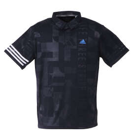 adidas golf エンボスプリント半袖B.Dシャツ