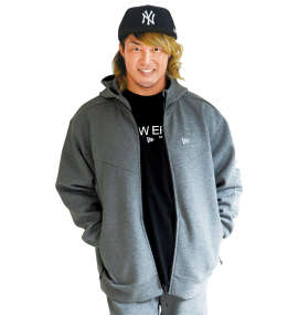 NEW ERA テックスウェットフルジップパーカー
