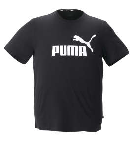 大きいサイズ メンズ PUMA (プーマ) エッセンシャルロゴ半袖Tシャツ