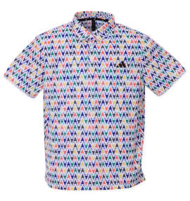 adidas golf マルチカラープリント半袖B.Dシャツ