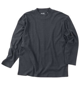Mc.S.P オーガニックスムース起毛ハイネック長袖Tシャツ