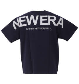 大きいサイズ メンズ NEW ERA (ニューエラ) ザ オリジンロゴ半袖Tシャツ