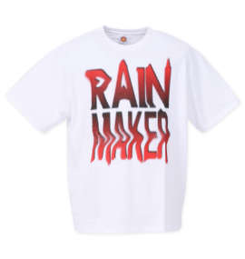 大きいサイズ メンズ 新日本プロレス (シンニホンプロレス) オカダ・カズチカ「RAINMAKER」半袖Tシャツ