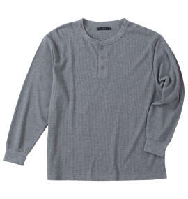 Mc.S.P ワッフルヘンリーネック長袖Tシャツ