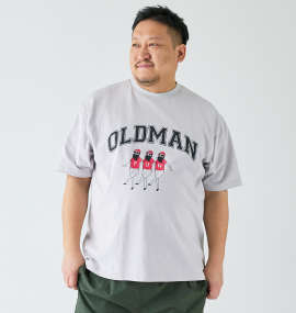大きいサイズ メンズ FUN for modemdesign (ファン フォー モデムデザイン) オジサン両面プリント半袖Tシャツ