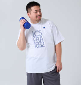 大きいサイズ メンズ LE COQ SPORTIF (ルコックスポルティフ) ヘランカサンスクリーン半袖Tシャツ