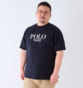 大きいサイズ メンズ POLO BCS (ポロビーシーエス) POLOクロスロゴスラブ天竺半袖Tシャツ