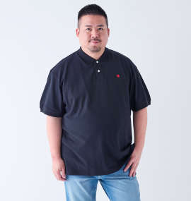 大きいサイズ メンズ POLO BCS (ポロビーシーエス) ワンポイント刺繍半袖ポロシャツ