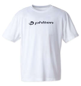 Phiten&nbsp;RAKUシャツロゴ入り半袖Tシャツ