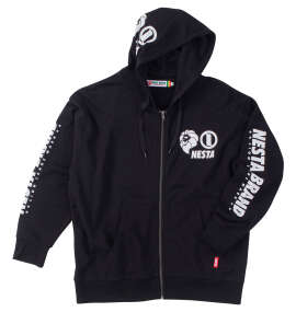 大きいサイズ メンズ NESTA BRAND (ネスタブランド) 裏毛フルジップパーカー